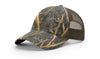 Richardson 111P | Garment Washed Printed Trucker | Camo