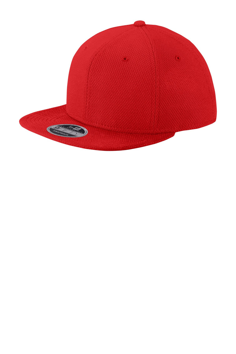 Load image into Gallery viewer, New Era  Original Fit Diamond Era Flat Bill Snapback Cap. NE404
