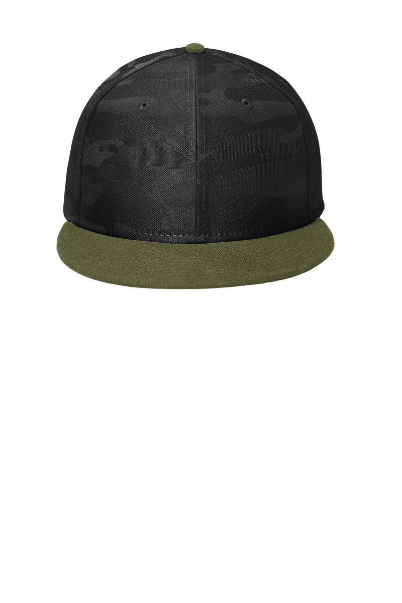 Load image into Gallery viewer, New Era  Camo Flat Bill Snapback Cap NE407
