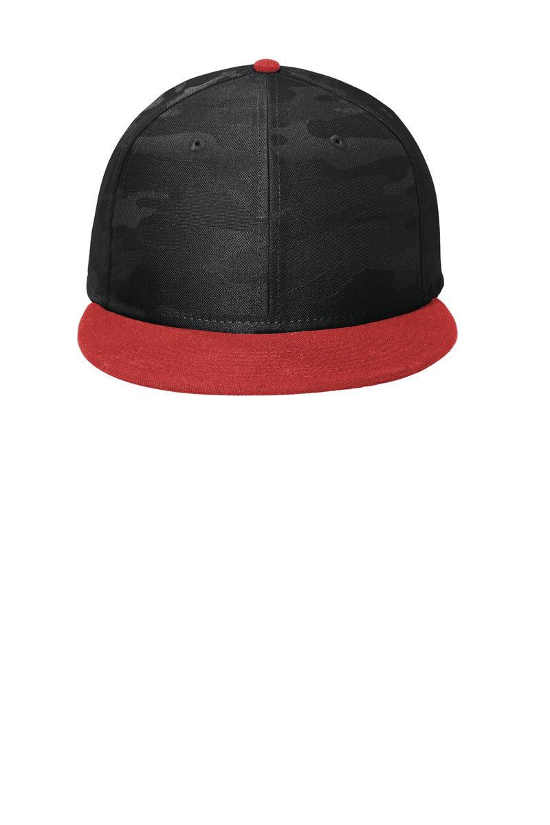 Load image into Gallery viewer, New Era  Camo Flat Bill Snapback Cap NE407
