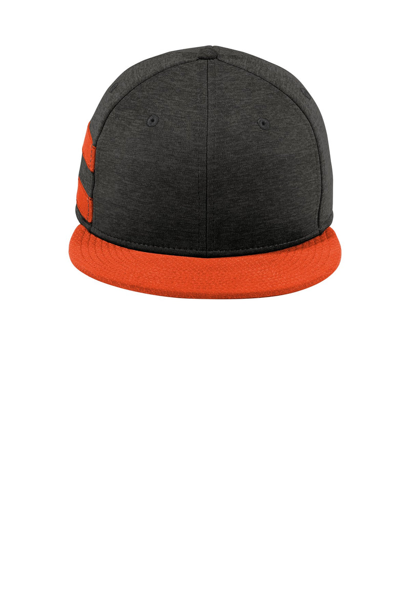 Load image into Gallery viewer, New Era  Shadow Heather Striped Flat Bill Snapback Cap NE408

