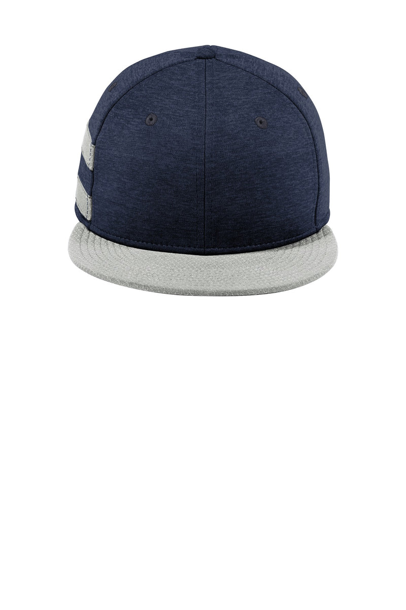 Load image into Gallery viewer, New Era  Shadow Heather Striped Flat Bill Snapback Cap NE408
