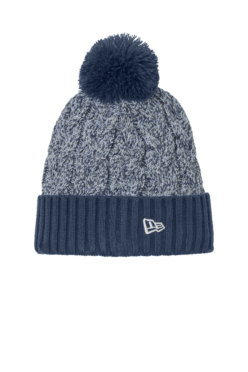 Load image into Gallery viewer, New Era Marled Knit Pom Beanie NE910
