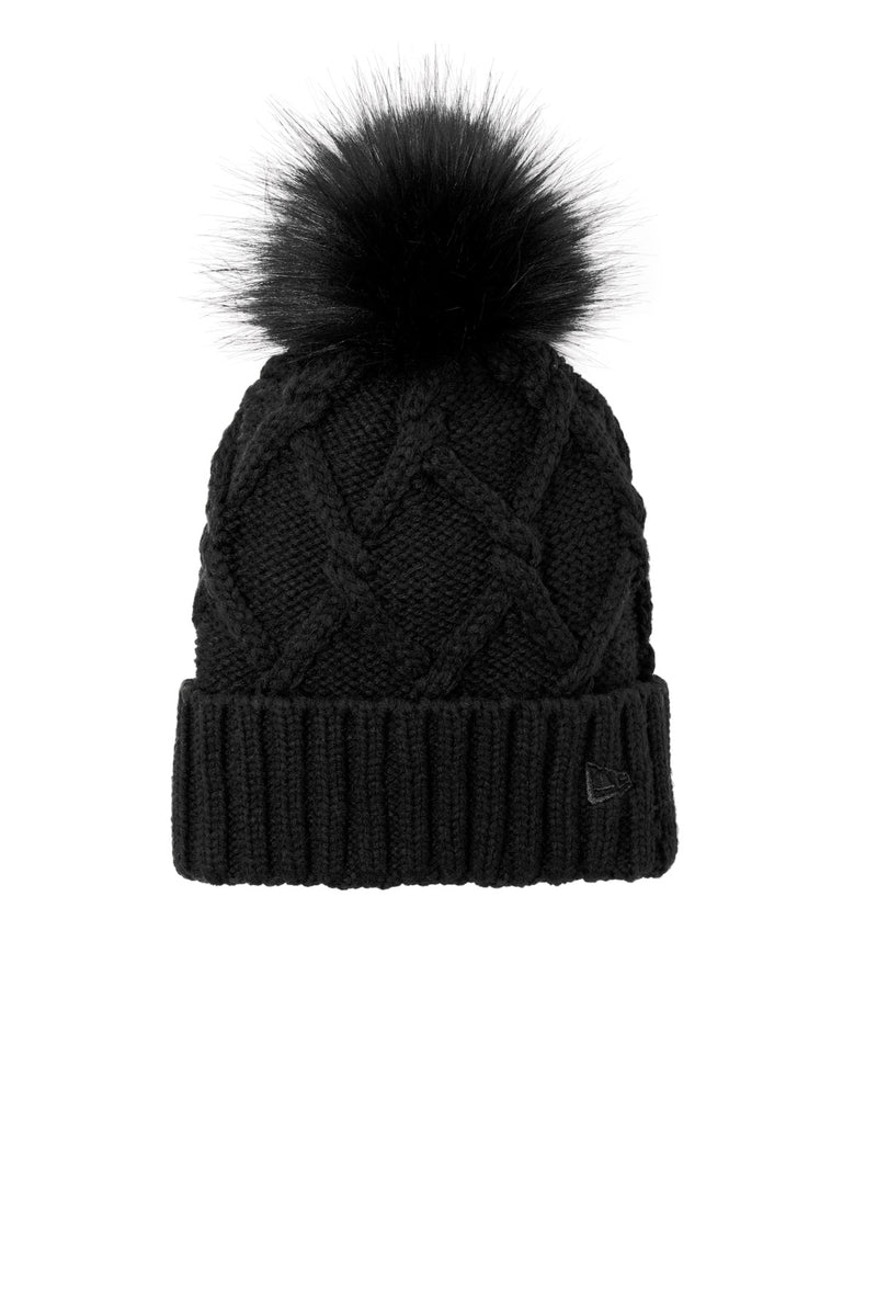 Load image into Gallery viewer, New Era Faux Fur Pom Beanie NE911
