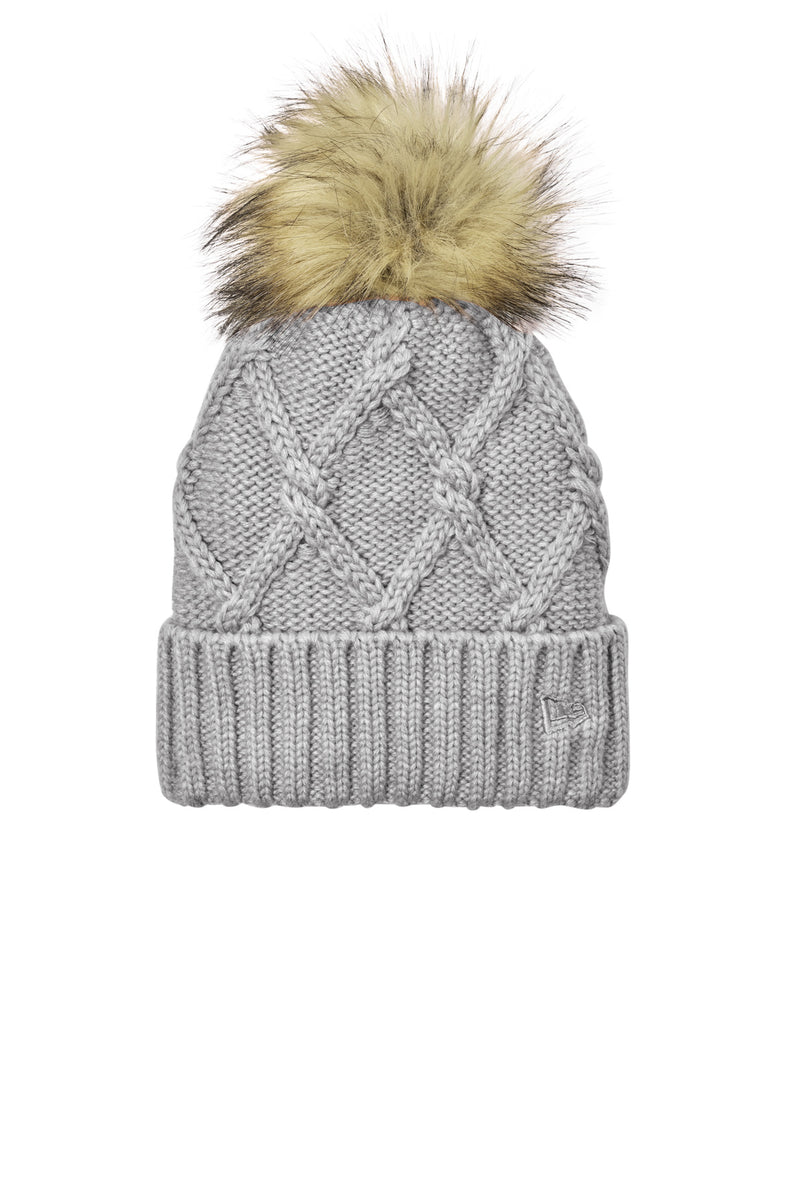 Load image into Gallery viewer, New Era Faux Fur Pom Beanie NE911
