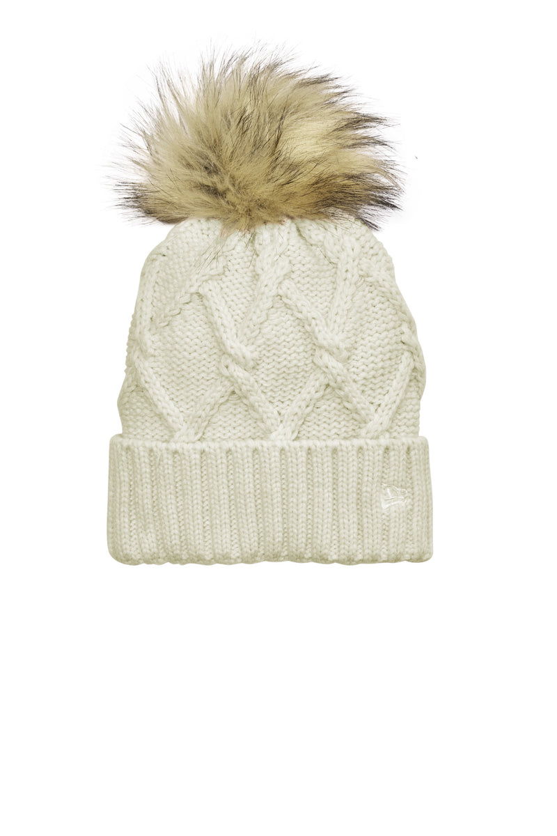 Load image into Gallery viewer, New Era Faux Fur Pom Beanie NE911
