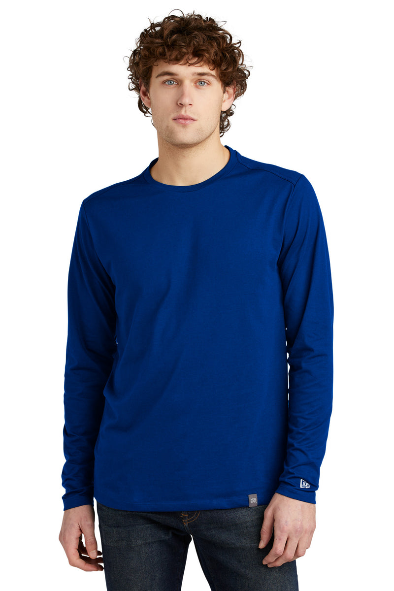 Load image into Gallery viewer, New Era  Heritage Blend Long Sleeve Crew Tee. NEA102
