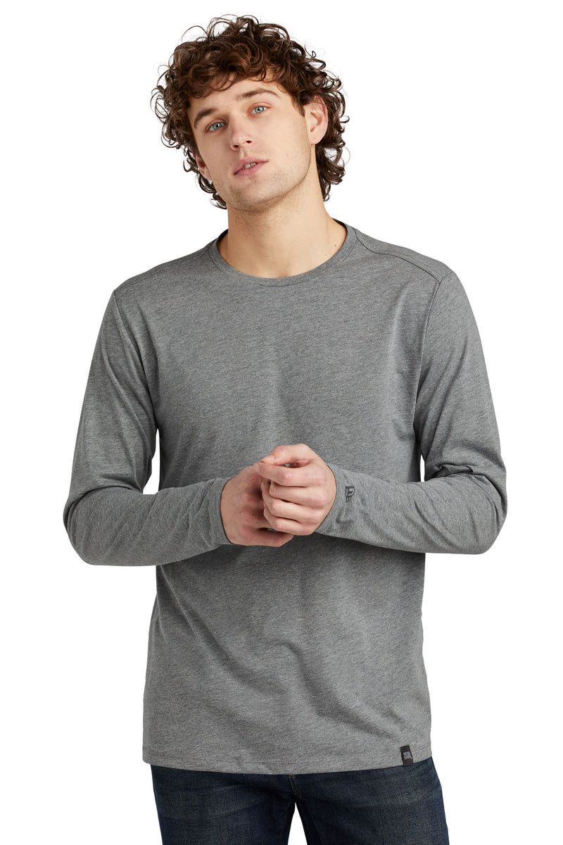 Load image into Gallery viewer, New Era  Heritage Blend Long Sleeve Crew Tee. NEA102

