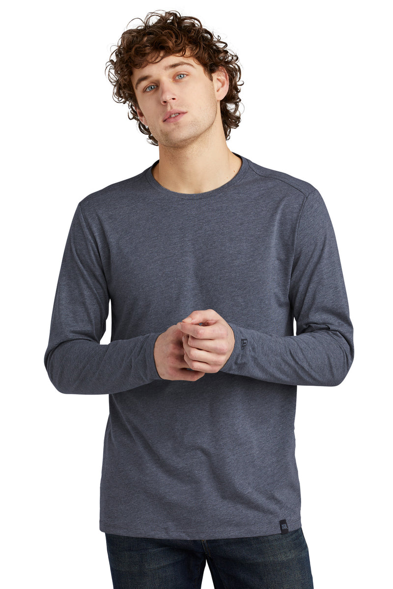 Load image into Gallery viewer, New Era  Heritage Blend Long Sleeve Crew Tee. NEA102
