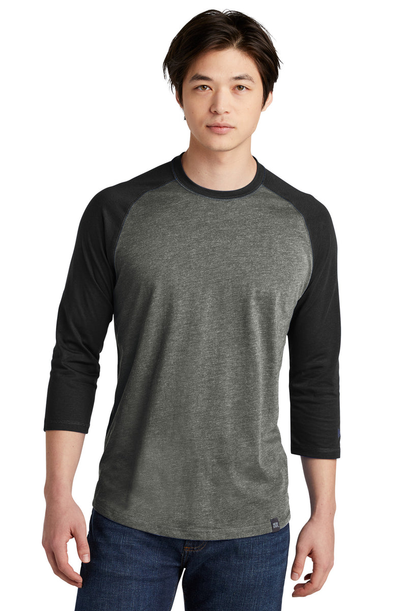 Load image into Gallery viewer, New Era  Heritage Blend 3/4-Sleeve Baseball Raglan Tee. NEA104
