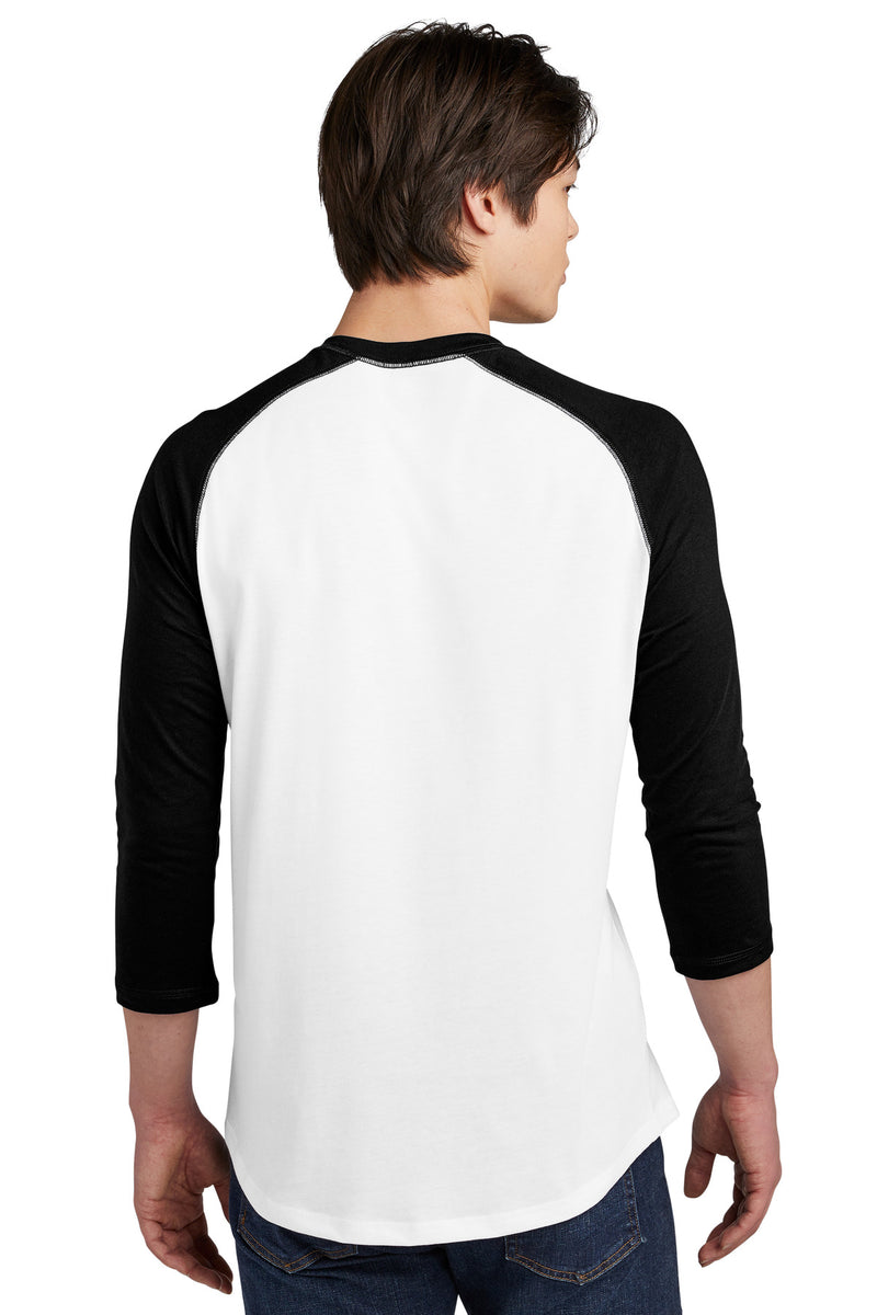 Load image into Gallery viewer, New Era  Heritage Blend 3/4-Sleeve Baseball Raglan Tee. NEA104
