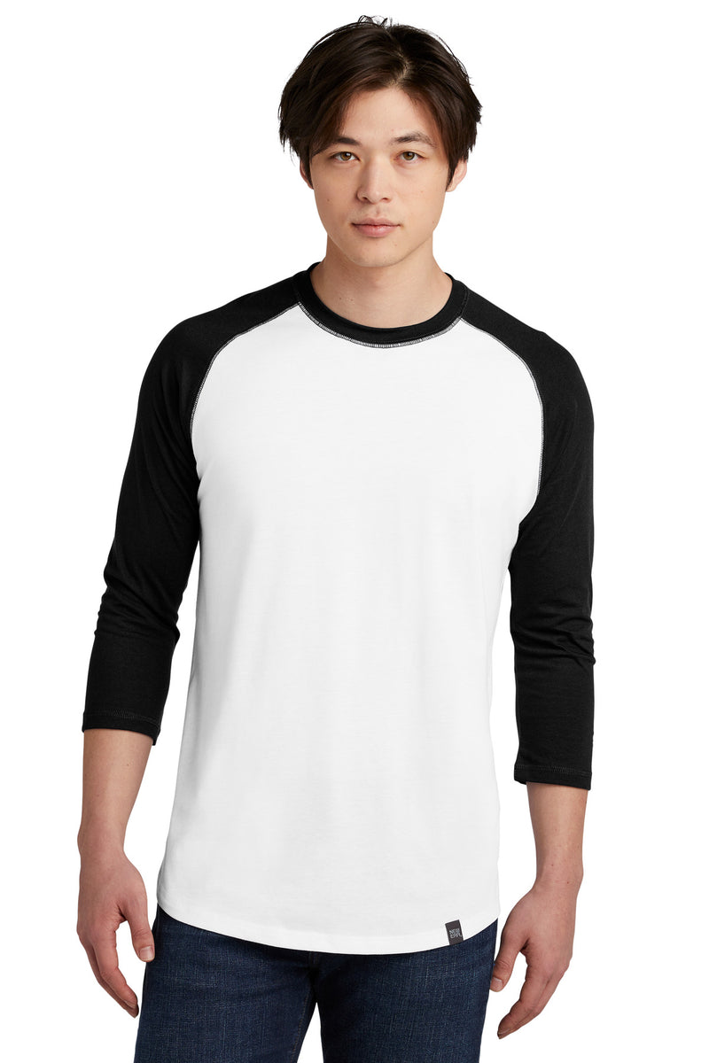 Load image into Gallery viewer, New Era  Heritage Blend 3/4-Sleeve Baseball Raglan Tee. NEA104
