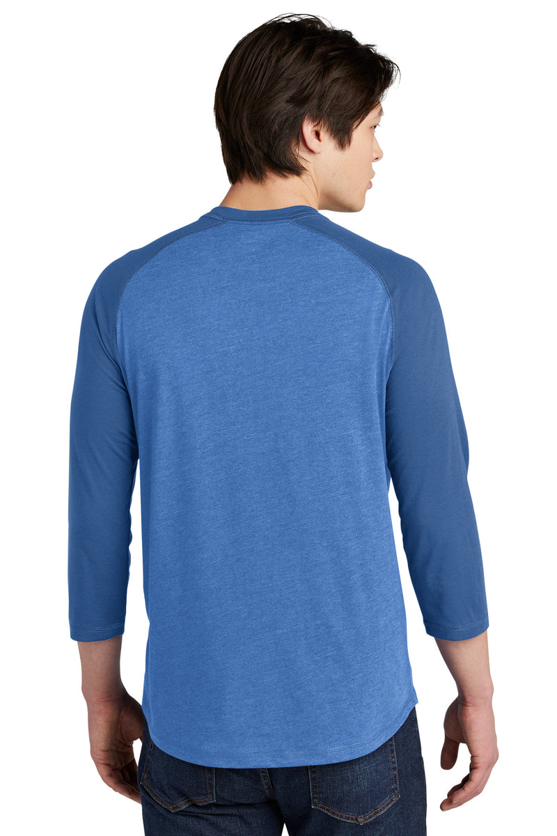 Load image into Gallery viewer, New Era  Heritage Blend 3/4-Sleeve Baseball Raglan Tee. NEA104
