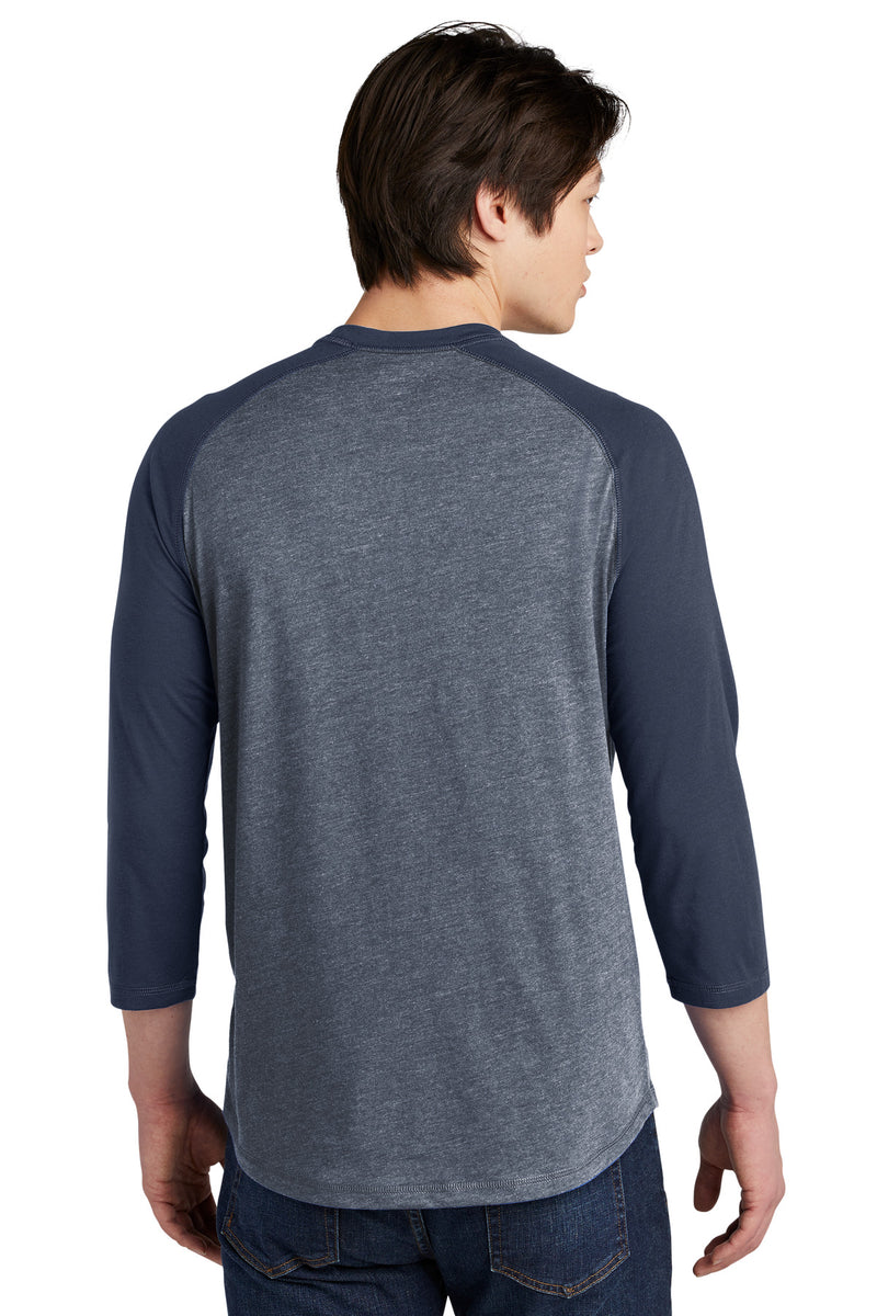 Load image into Gallery viewer, New Era  Heritage Blend 3/4-Sleeve Baseball Raglan Tee. NEA104
