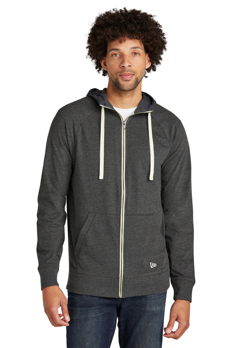 Load image into Gallery viewer, New Era  Sueded Cotton Blend Full-Zip Hoodie. NEA122
