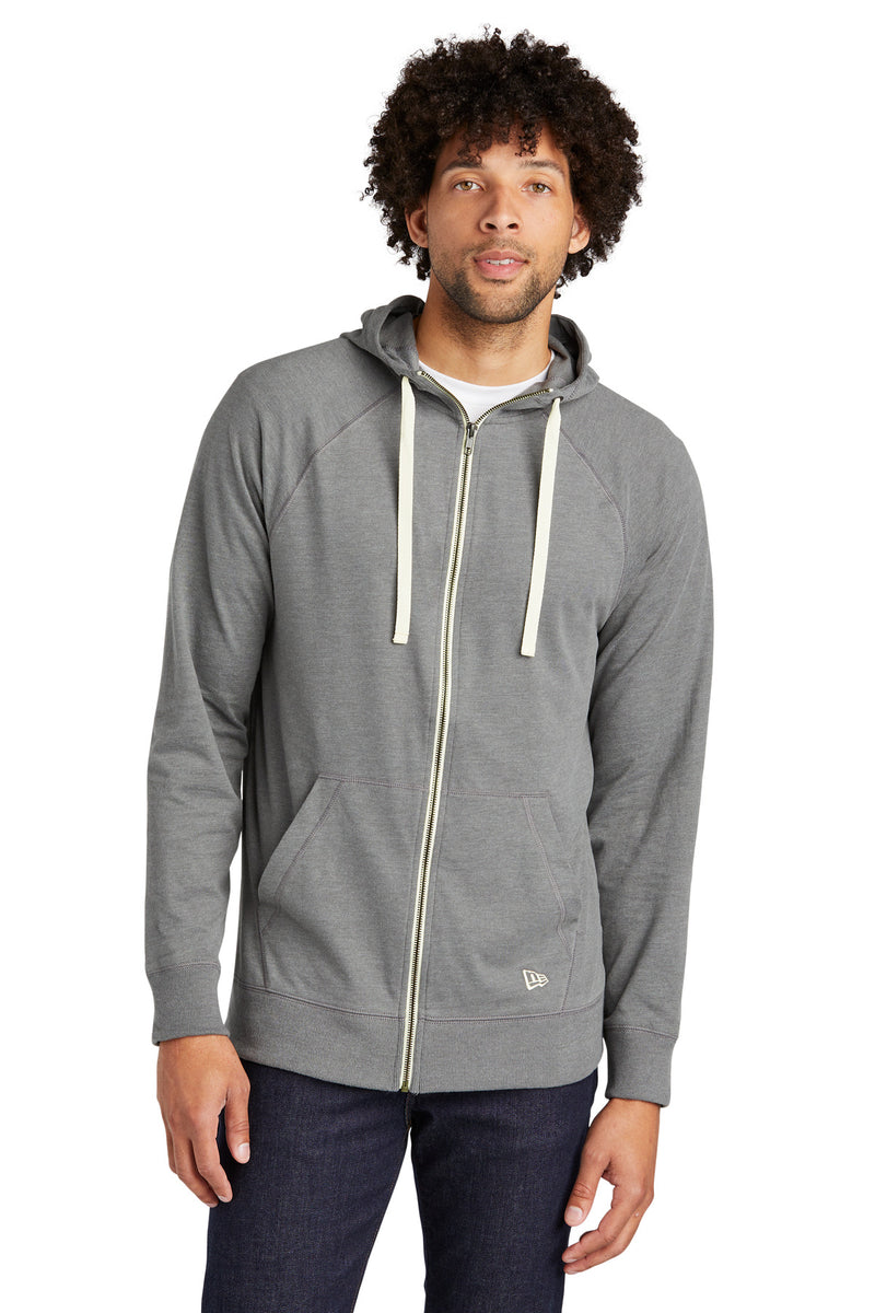 Load image into Gallery viewer, New Era  Sueded Cotton Blend Full-Zip Hoodie. NEA122
