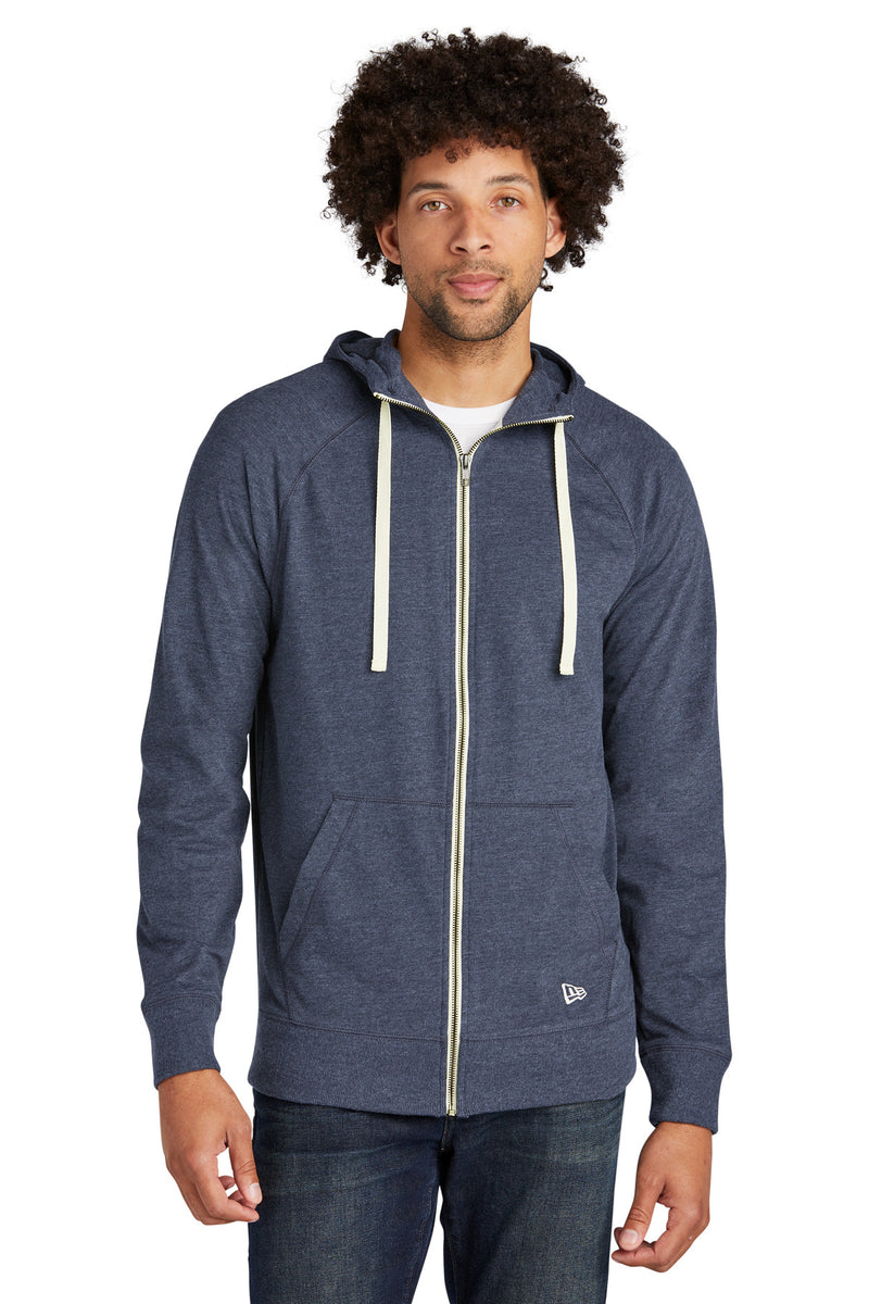 Load image into Gallery viewer, New Era  Sueded Cotton Blend Full-Zip Hoodie. NEA122
