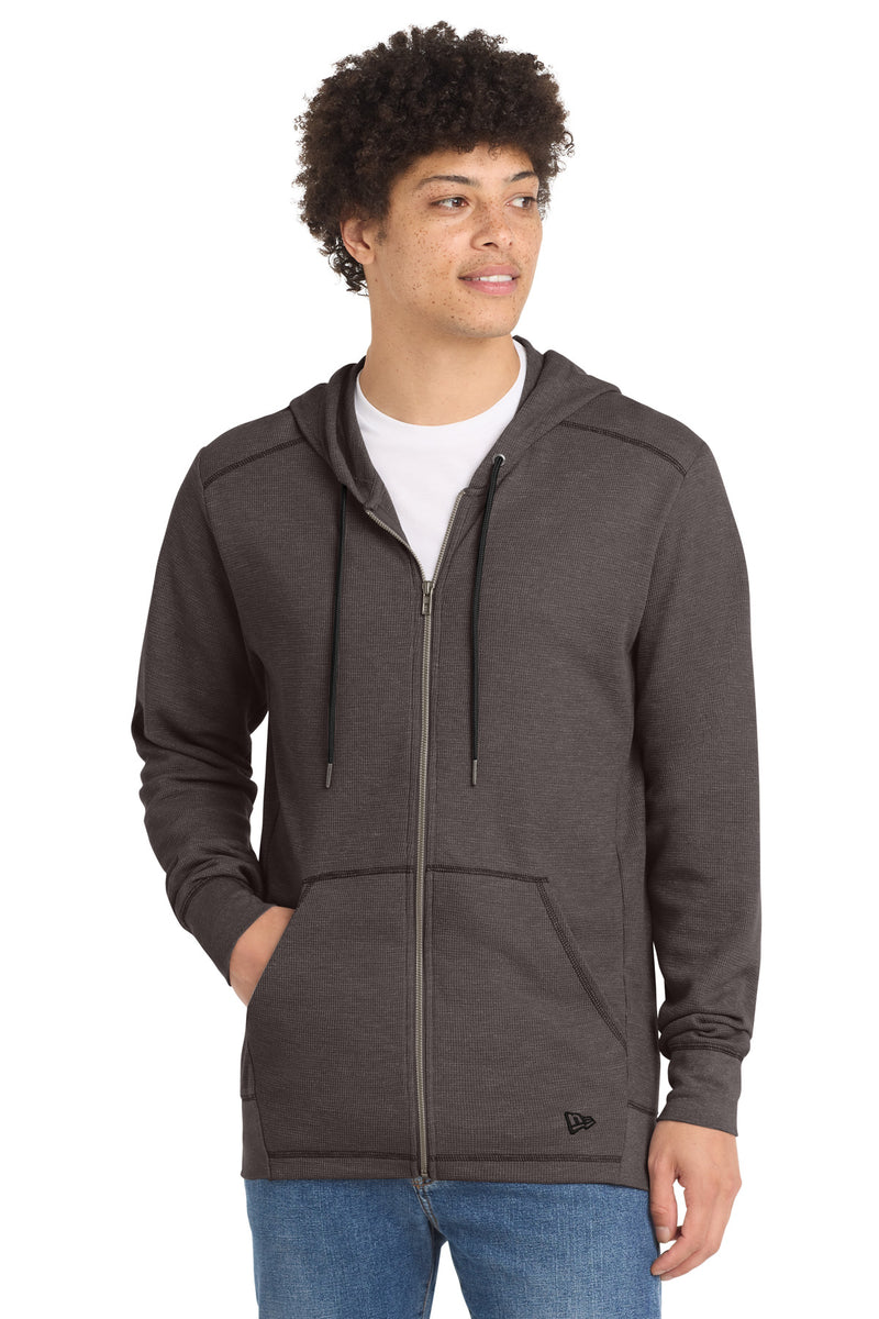 Load image into Gallery viewer, New Era Thermal Full-Zip Hoodie NEA141
