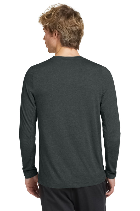 New Era  Series Performance Long Sleeve Crew Tee. NEA201