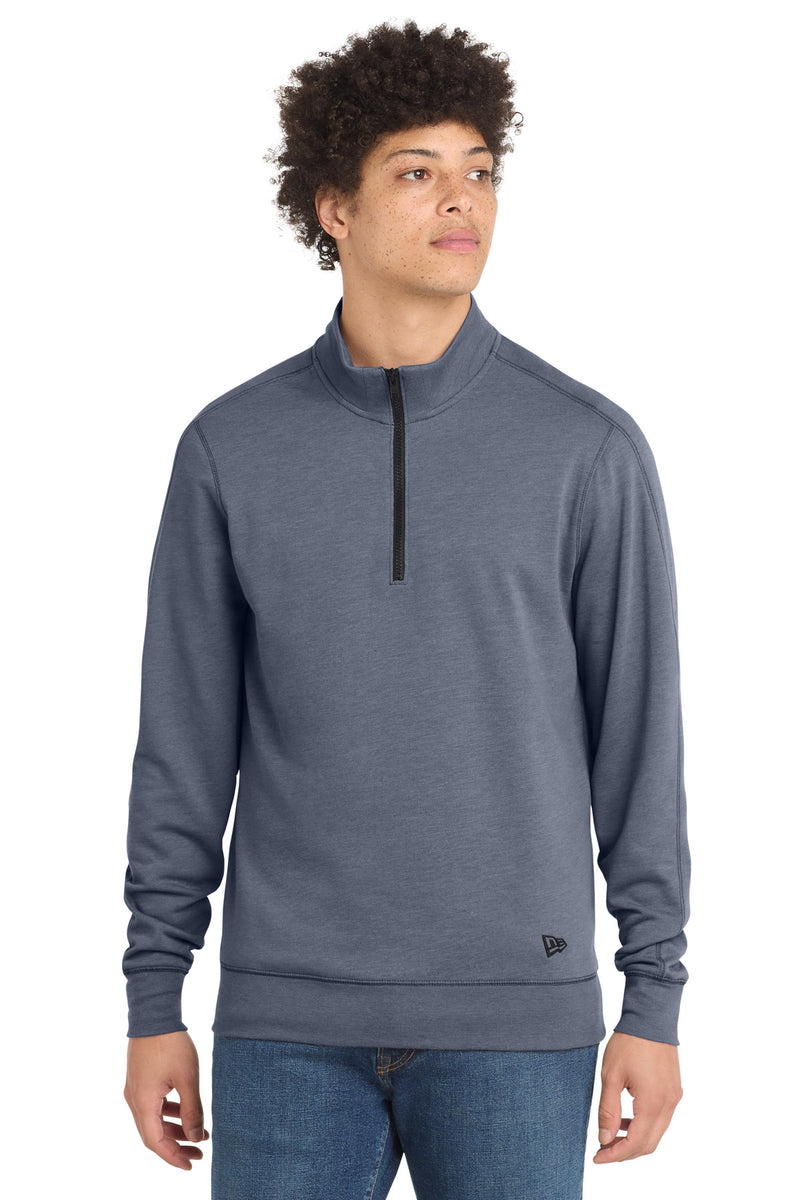 Load image into Gallery viewer, New Era  Tri-Blend Fleece 1/4-Zip Pullover. NEA512
