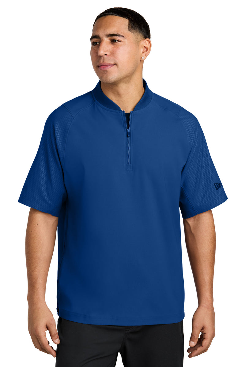 Load image into Gallery viewer, New Era  Cage Short Sleeve 1/4-Zip Jacket. NEA600
