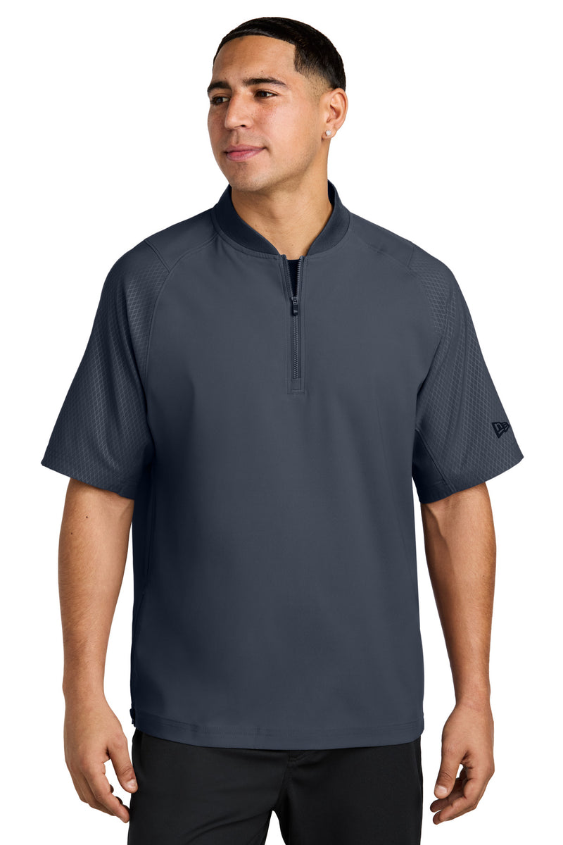 Load image into Gallery viewer, New Era  Cage Short Sleeve 1/4-Zip Jacket. NEA600
