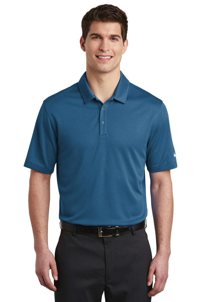 Load image into Gallery viewer, Nike Dri-FIT Hex Textured Polo. NKAH6266
