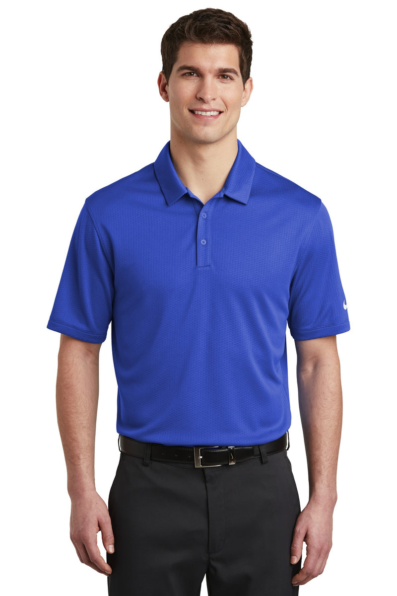 Load image into Gallery viewer, Nike Dri-FIT Hex Textured Polo. NKAH6266
