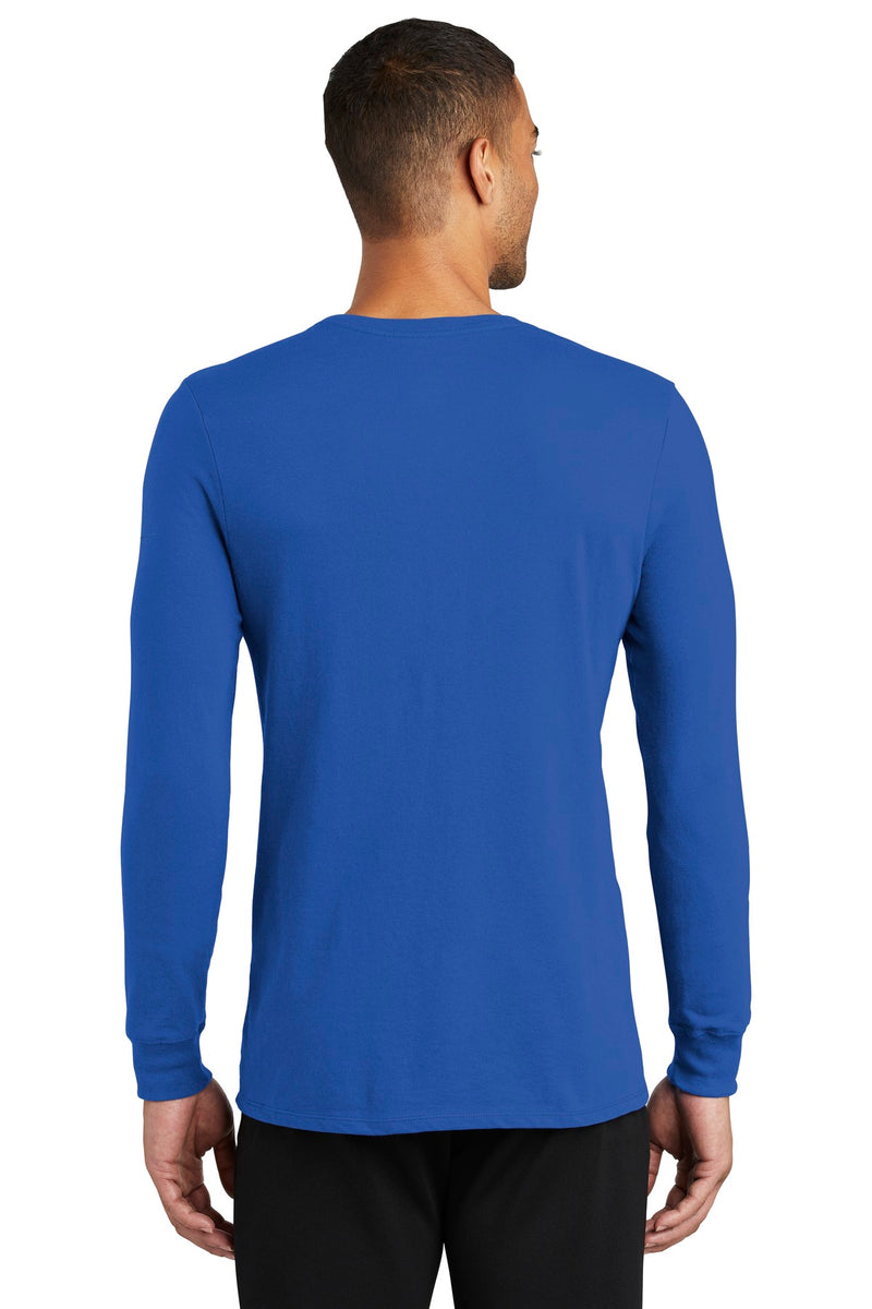 Load image into Gallery viewer, Nike Dri-FIT Cotton/Poly Long Sleeve Tee. NKBQ5230
