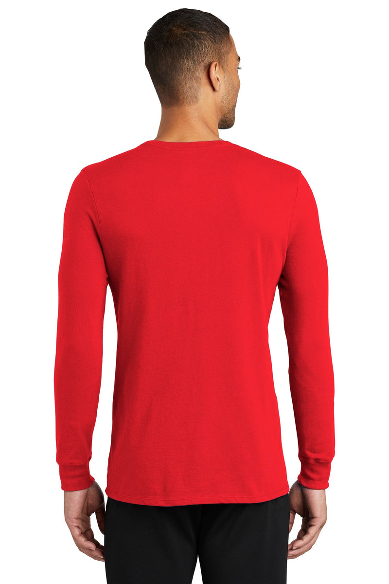 Load image into Gallery viewer, Nike Dri-FIT Cotton/Poly Long Sleeve Tee. NKBQ5230
