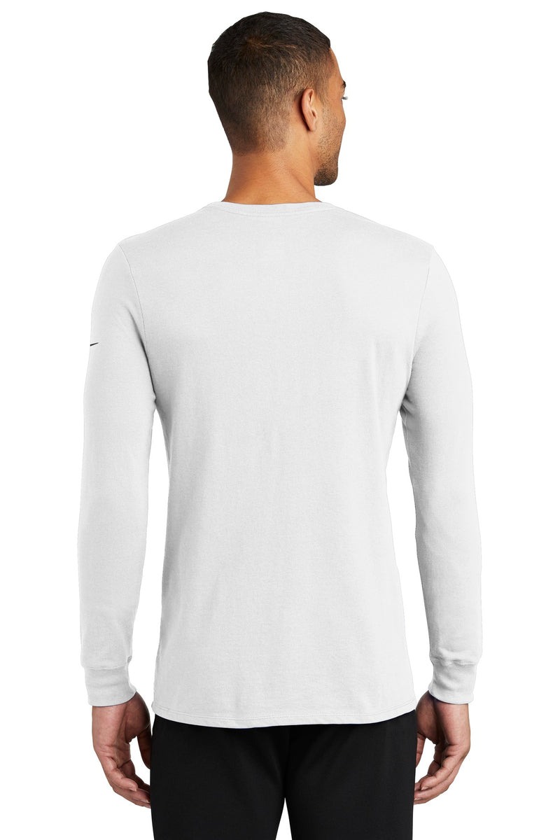 Load image into Gallery viewer, Nike Dri-FIT Cotton/Poly Long Sleeve Tee. NKBQ5230
