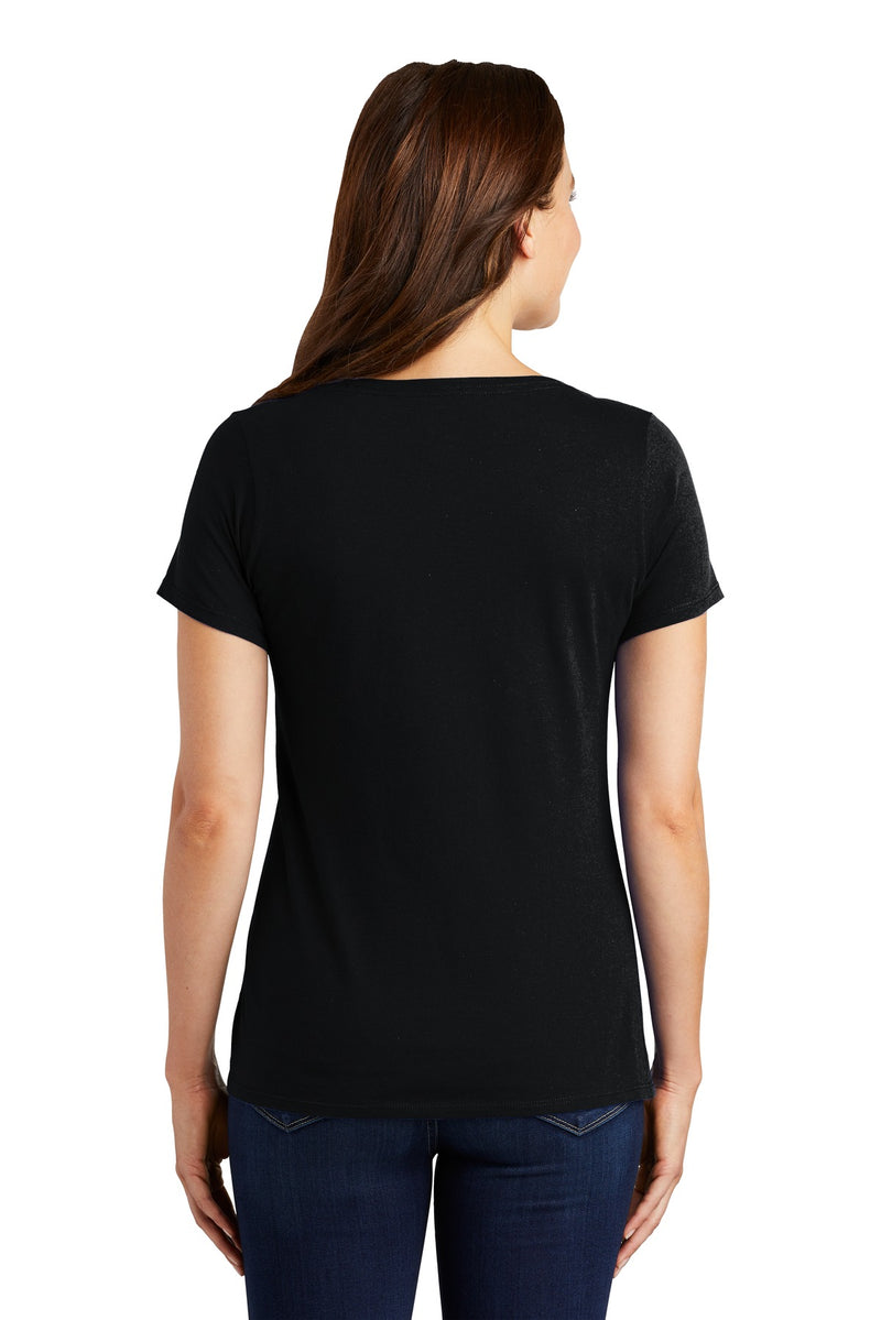 Load image into Gallery viewer, Nike Women&#39;s Dri-FIT Cotton/Poly Scoop Neck Tee. NKBQ5234
