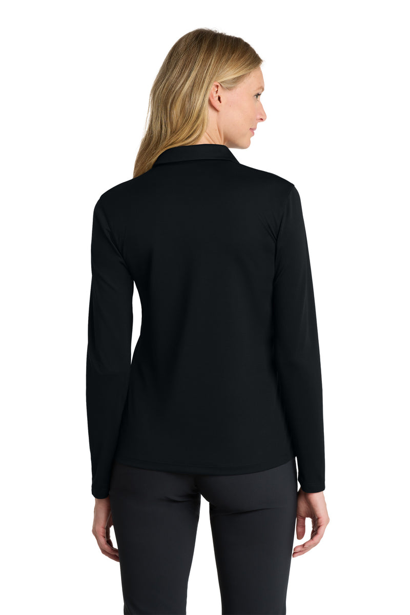 Load image into Gallery viewer, Nike Women&#39;s Dri-FIT Micro Pique 2.0 Long Sleeve Polo NKDC2105
