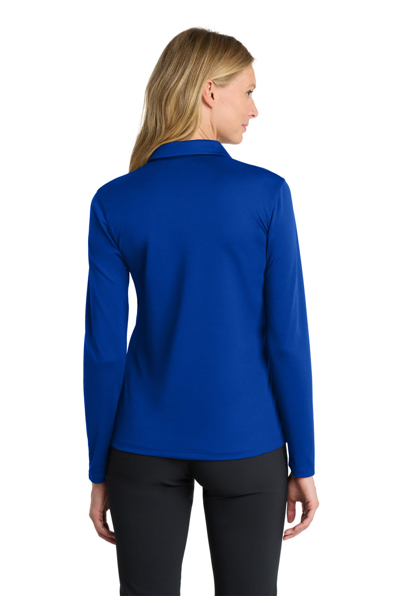 Load image into Gallery viewer, Nike Women&#39;s Dri-FIT Micro Pique 2.0 Long Sleeve Polo NKDC2105
