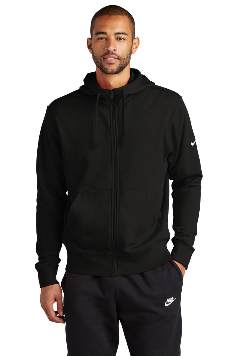 Load image into Gallery viewer, Nike Club Fleece Sleeve Swoosh Full-Zip Hoodie NKDR1513
