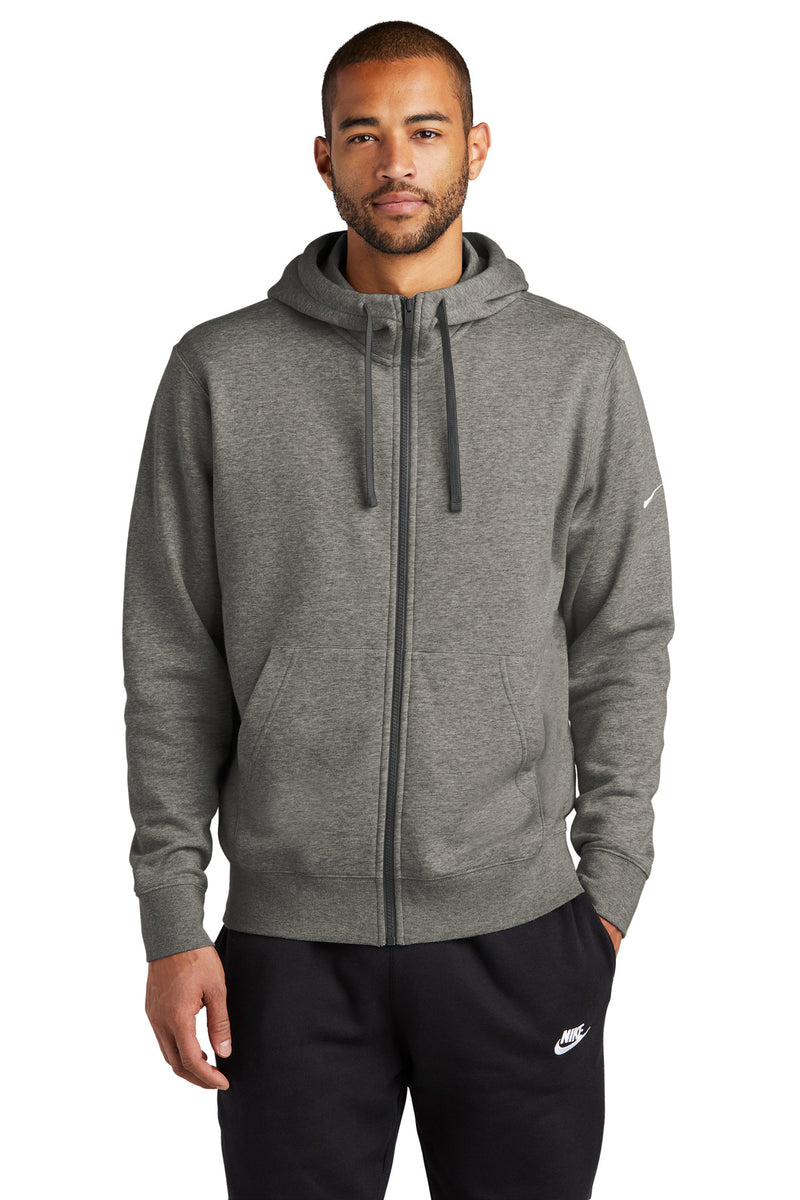 Load image into Gallery viewer, Nike Club Fleece Sleeve Swoosh Full-Zip Hoodie NKDR1513
