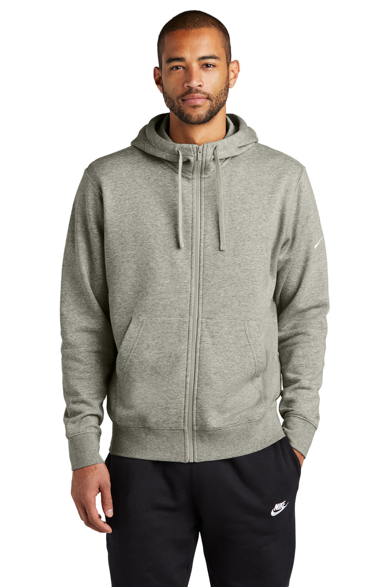 Load image into Gallery viewer, Nike Club Fleece Sleeve Swoosh Full-Zip Hoodie NKDR1513
