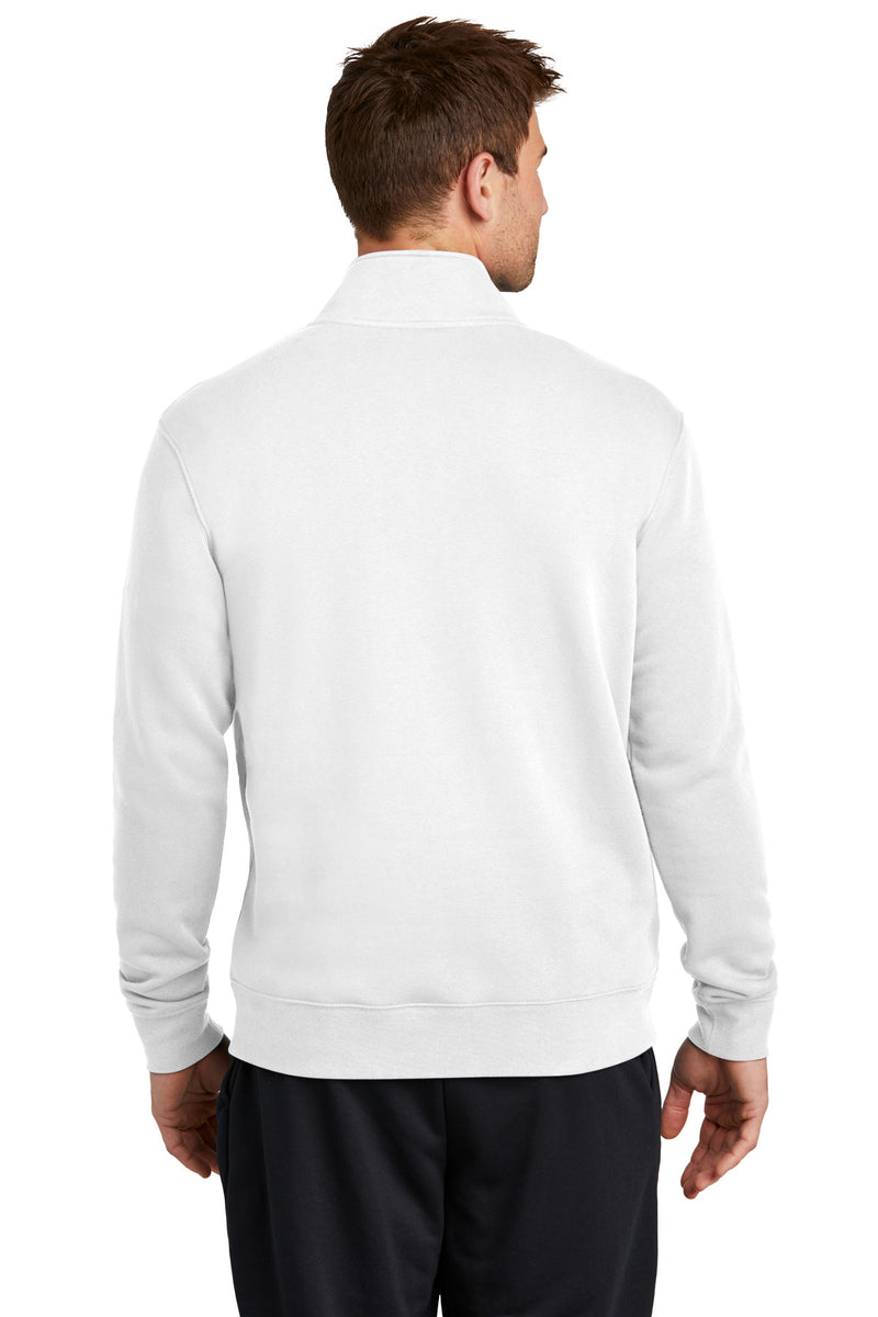 Load image into Gallery viewer, Nike Club Fleece Sleeve Swoosh 1/2-Zip NKDX6718
