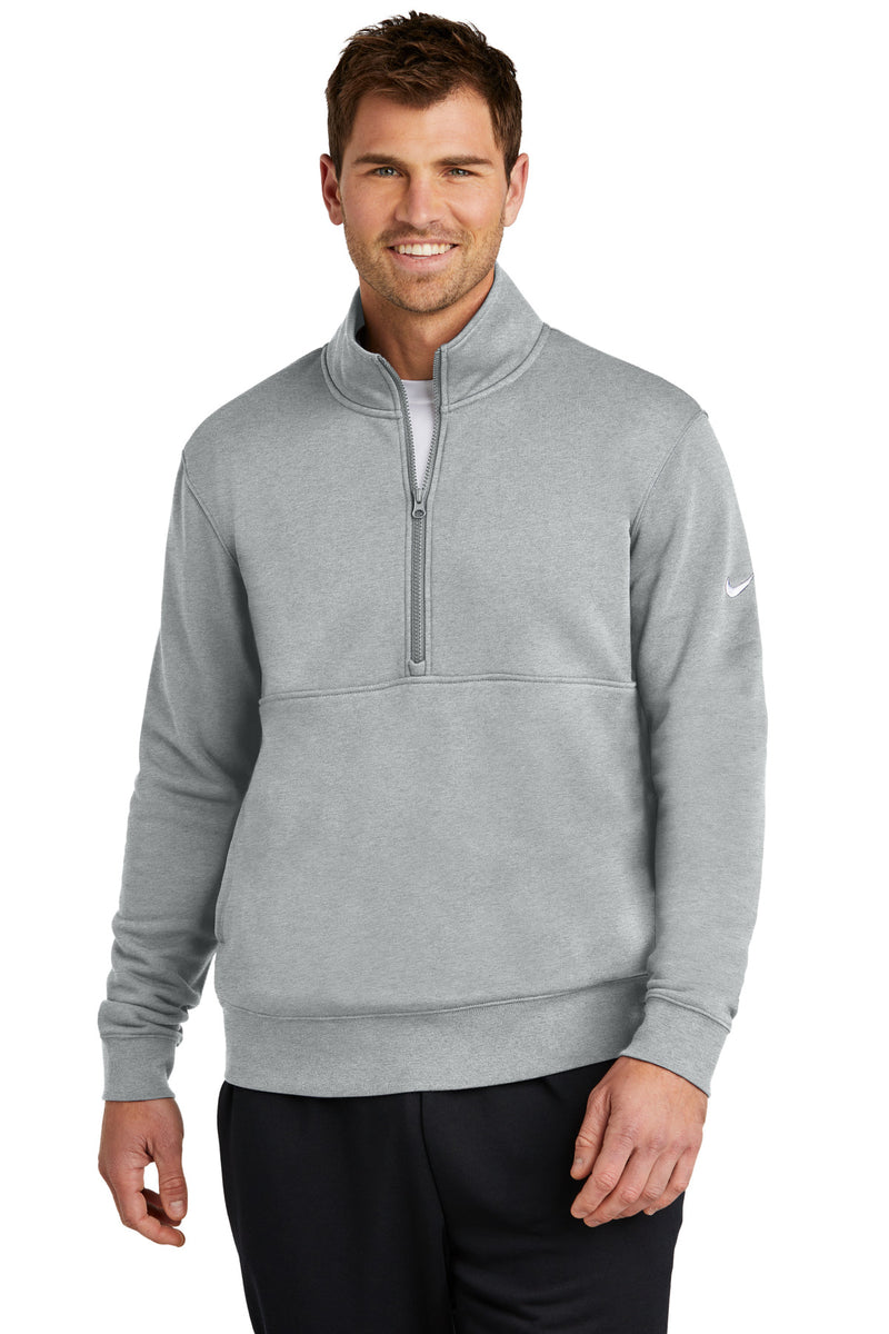 Load image into Gallery viewer, Nike Club Fleece Sleeve Swoosh 1/2-Zip NKDX6718

