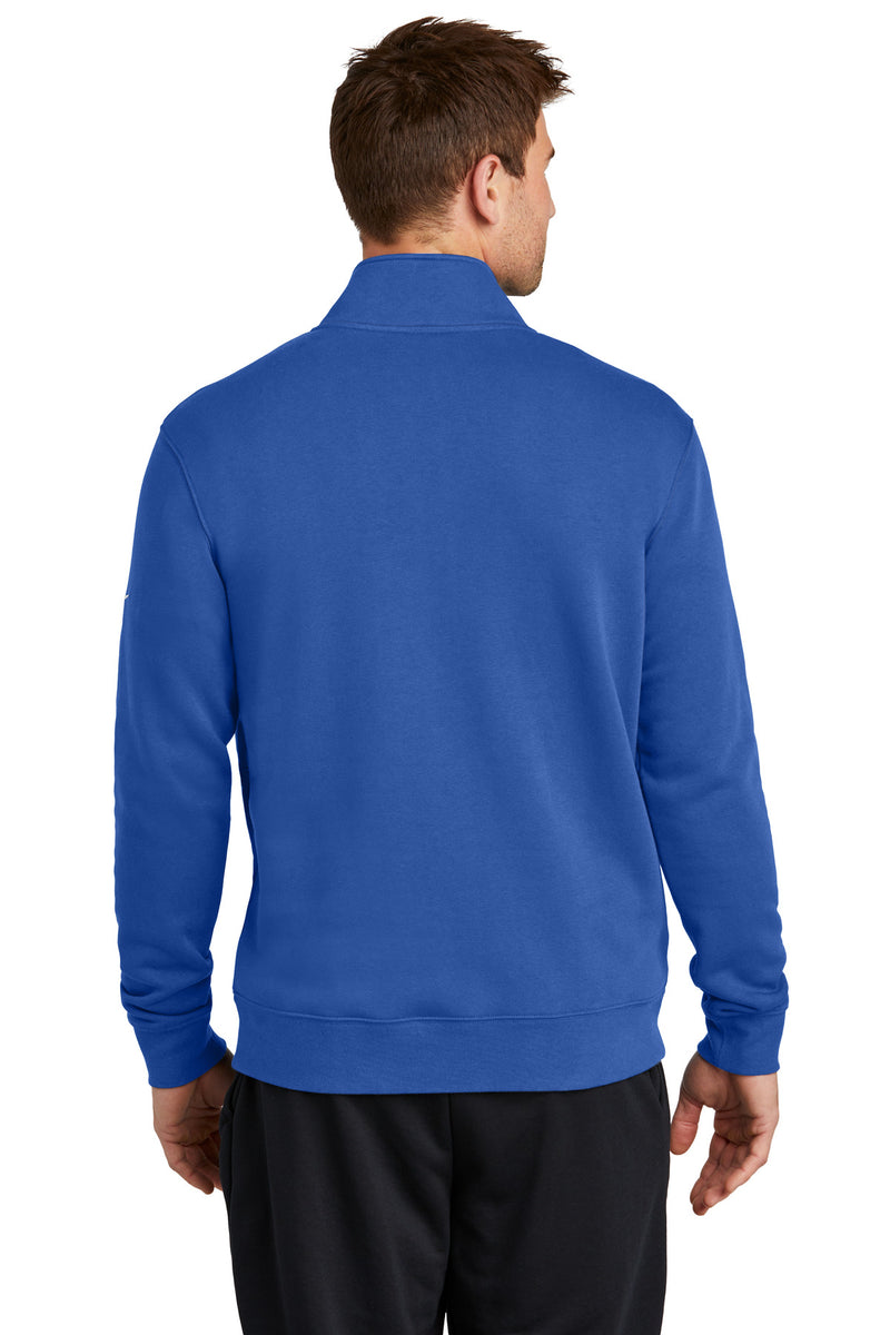 Load image into Gallery viewer, Nike Club Fleece Sleeve Swoosh 1/2-Zip NKDX6718
