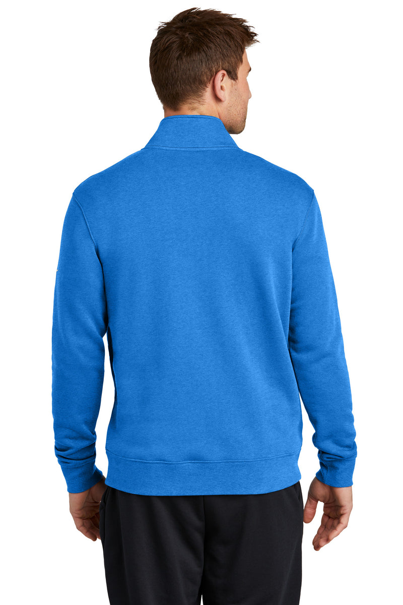 Load image into Gallery viewer, Nike Club Fleece Sleeve Swoosh 1/2-Zip NKDX6718
