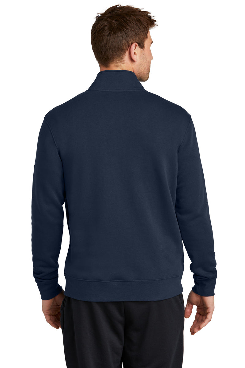 Load image into Gallery viewer, Nike Club Fleece Sleeve Swoosh 1/2-Zip NKDX6718
