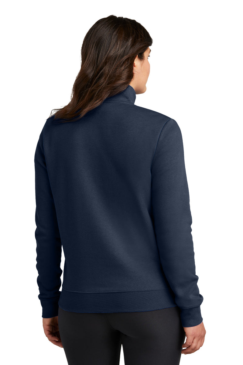 Load image into Gallery viewer, Nike Women&#39;s Club Fleece Sleeve Swoosh 1/2-Zip NKDX6720

