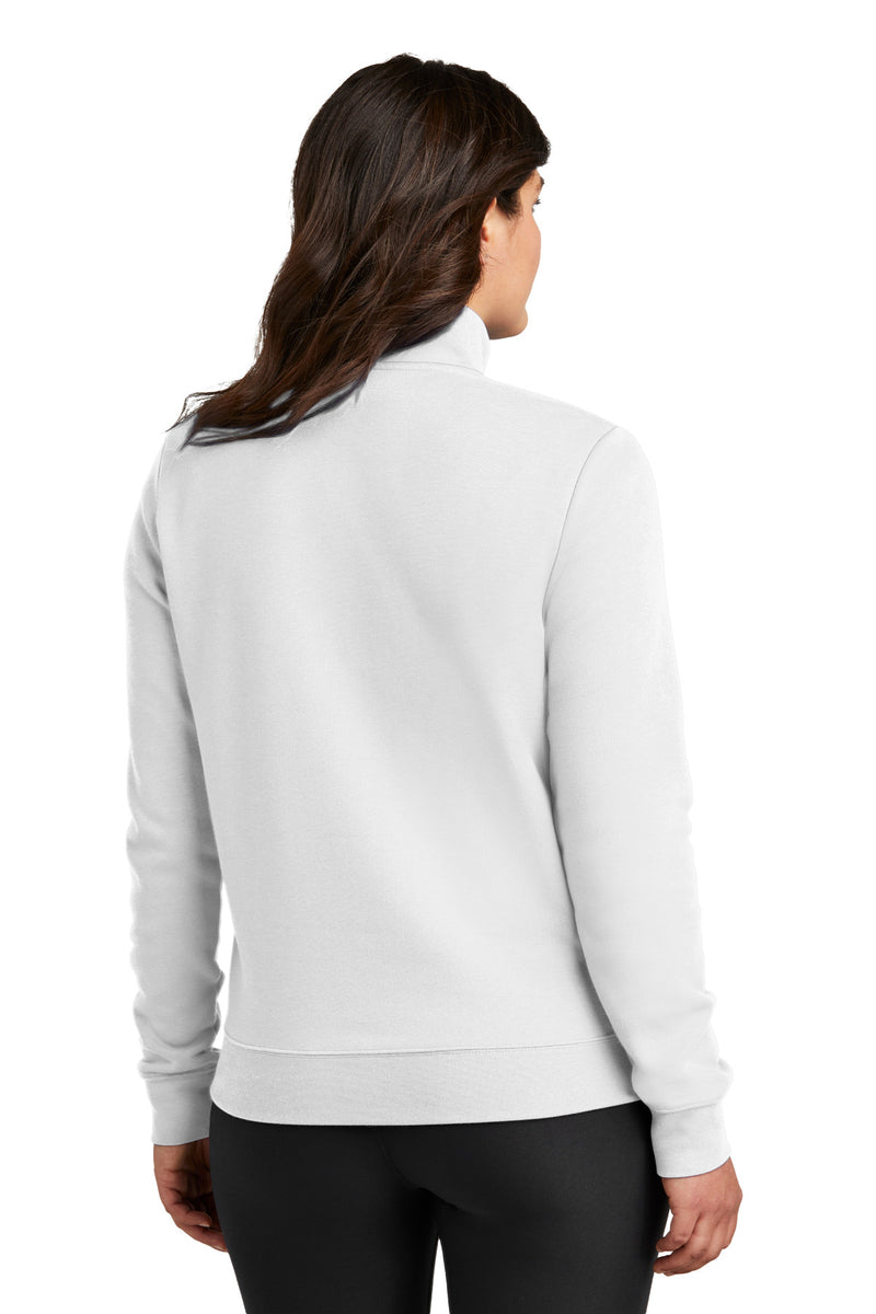 Load image into Gallery viewer, Nike Women&#39;s Club Fleece Sleeve Swoosh 1/2-Zip NKDX6720
