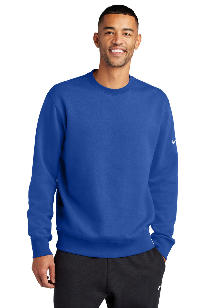 Load image into Gallery viewer, Nike Club Fleece Sleeve Swoosh Crew NKFD9863
