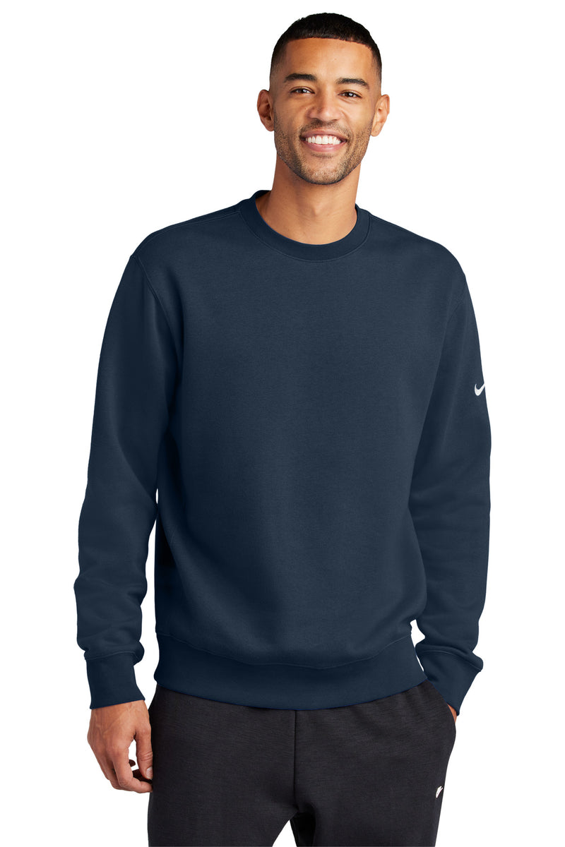 Load image into Gallery viewer, Nike Club Fleece Sleeve Swoosh Crew NKFD9863
