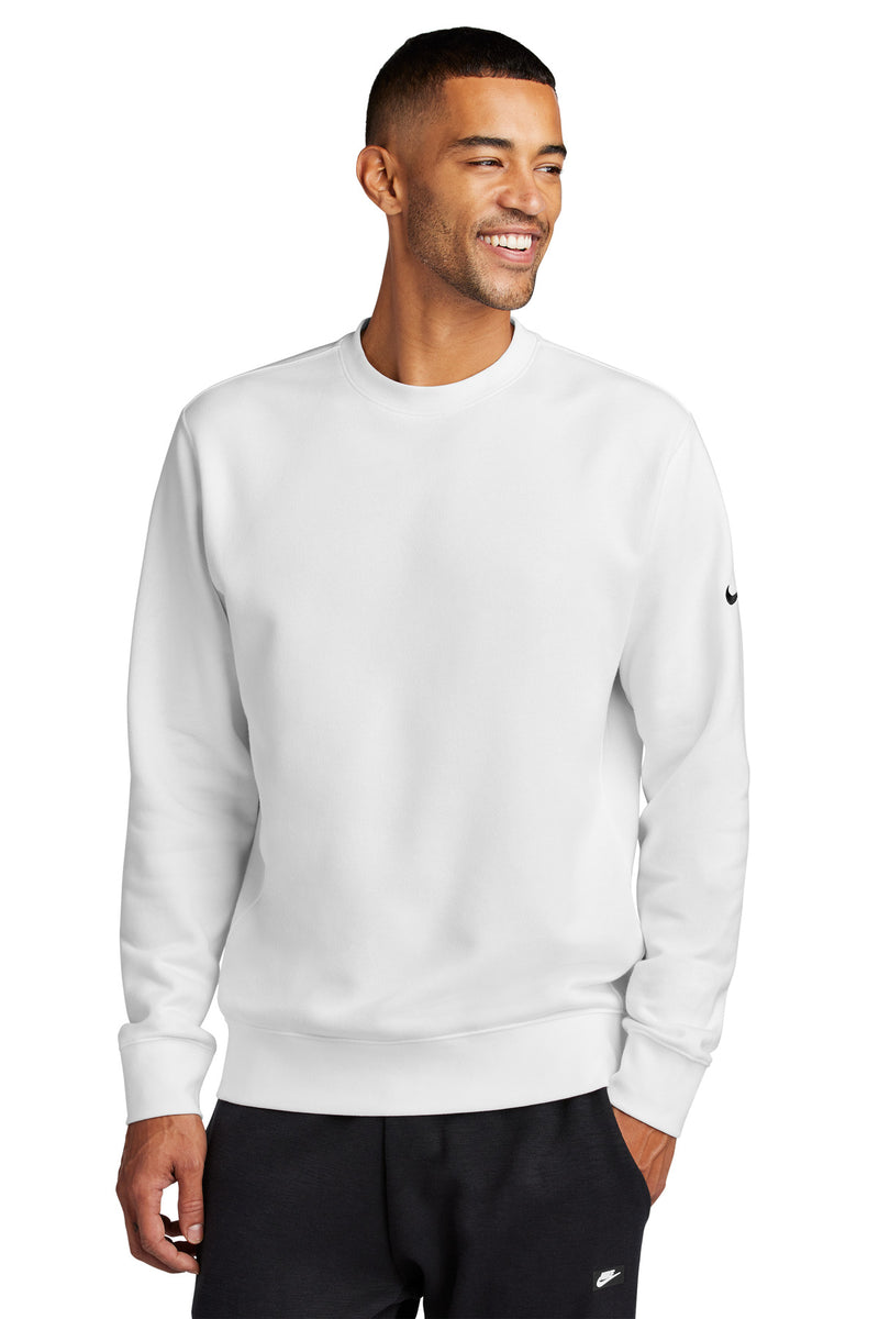Load image into Gallery viewer, Nike Club Fleece Sleeve Swoosh Crew NKFD9863

