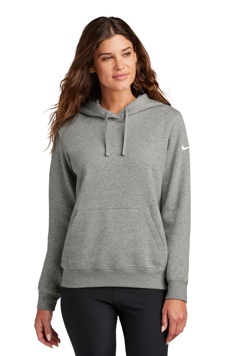 Load image into Gallery viewer, Nike Women&#39;s Club Fleece Sleeve Swoosh Pullover Hoodie NKFD9889
