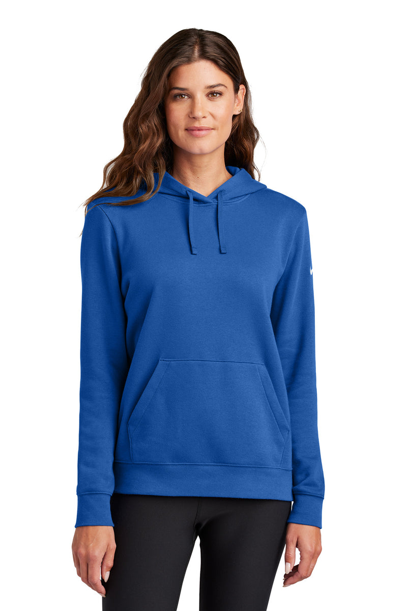 Load image into Gallery viewer, Nike Women&#39;s Club Fleece Sleeve Swoosh Pullover Hoodie NKFD9889
