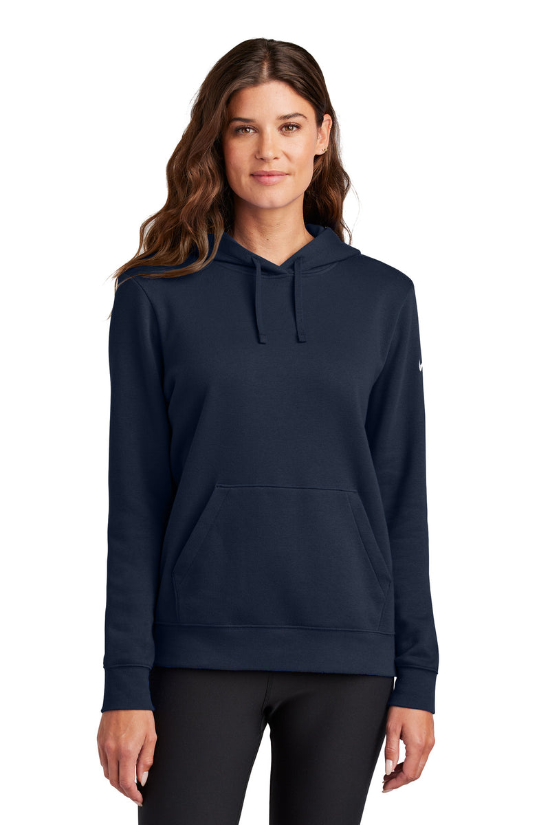 Load image into Gallery viewer, Nike Women&#39;s Club Fleece Sleeve Swoosh Pullover Hoodie NKFD9889
